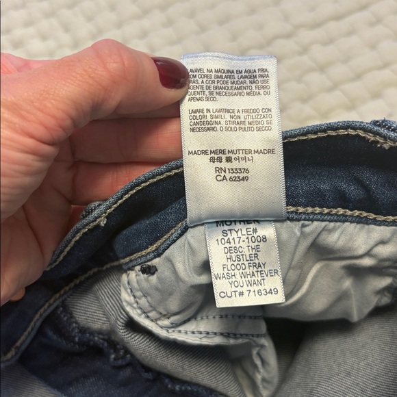 Mother The Hustler Flood Fray size 32 - Picture 7 of 12